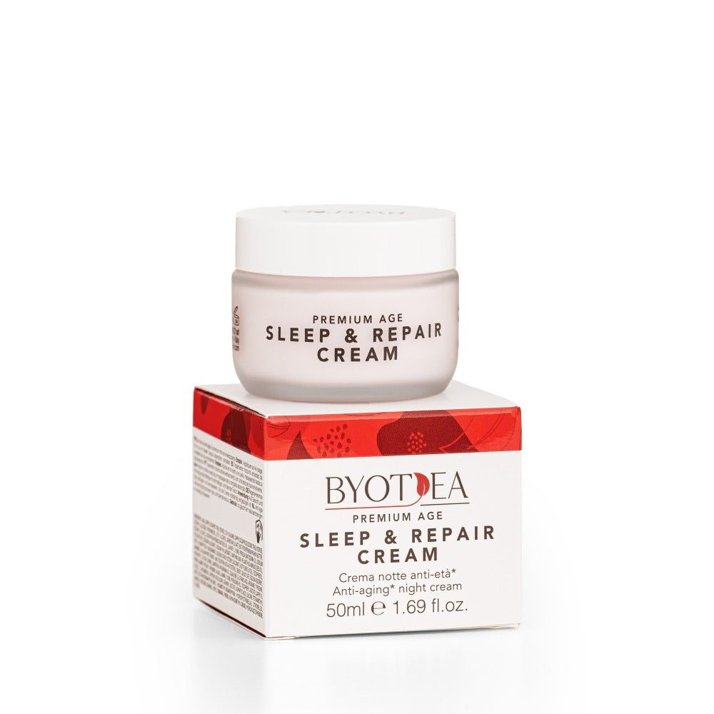 Byotea Premium Age Sleep & Repair – Éjszakai ránctalanító krém, intenzív regeneráció és lifting hatás 50 ml