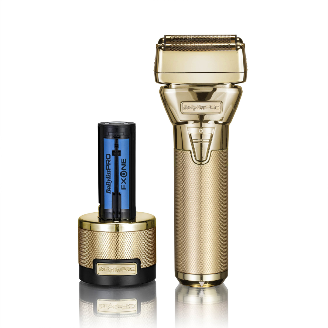 Babyliss Pro Fxone All-Metal Double Foil Shaver Professzionális Kétszeres Fóliás Borotva, Ellentétes Vágású Késekkel