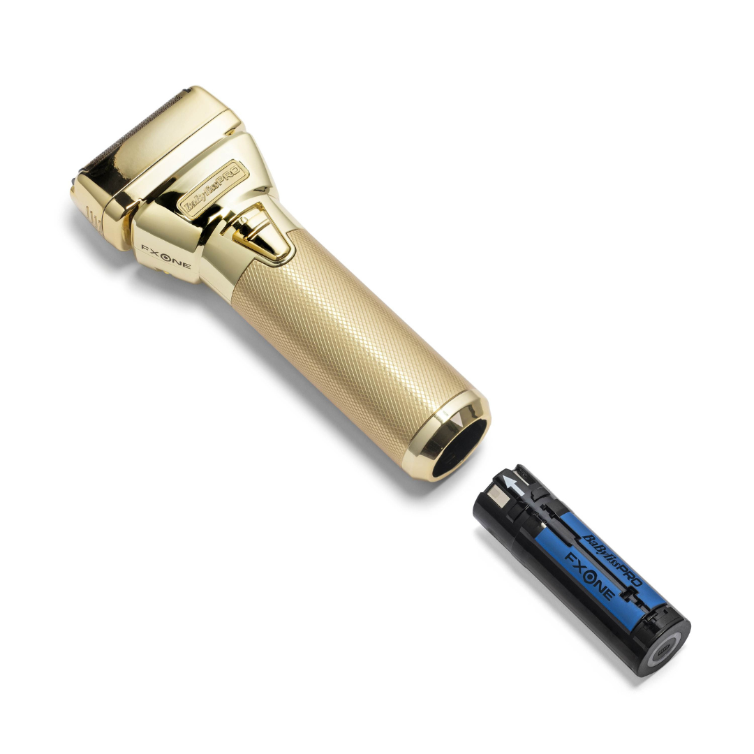 Aparat de ras BaByliss Pro Gold FXONE cu baterie pentru un barbierit de precizie și performanță