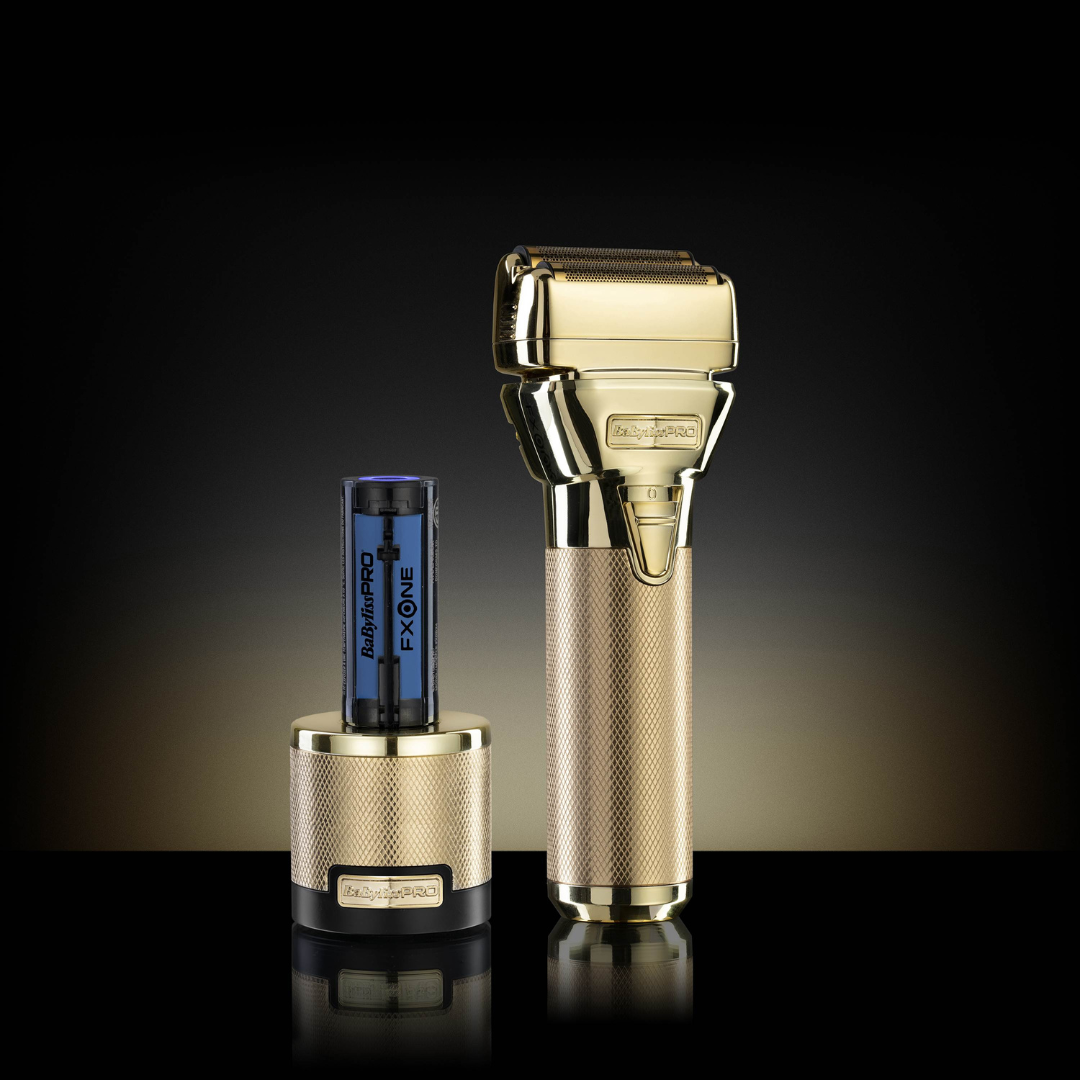 Babyliss Pro Fxone All-Metal Double Foil Shaver Professzionális Kétszeres Fóliás Borotva, Ellentétes Vágású Késekkel