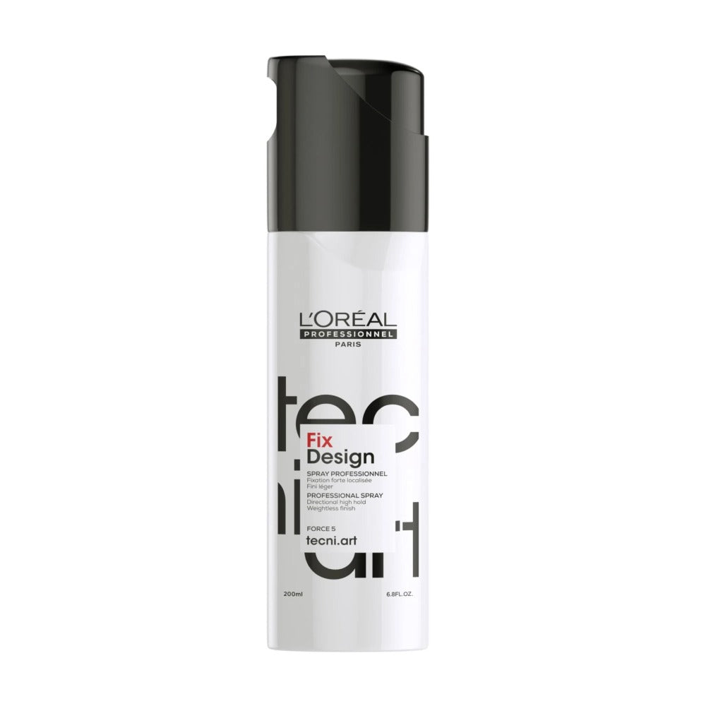 L’Oréal Professionnel Tecni.Art Fix Design 200ml – Extra Erős Tartású Hajlakk Természetes Fénnyel