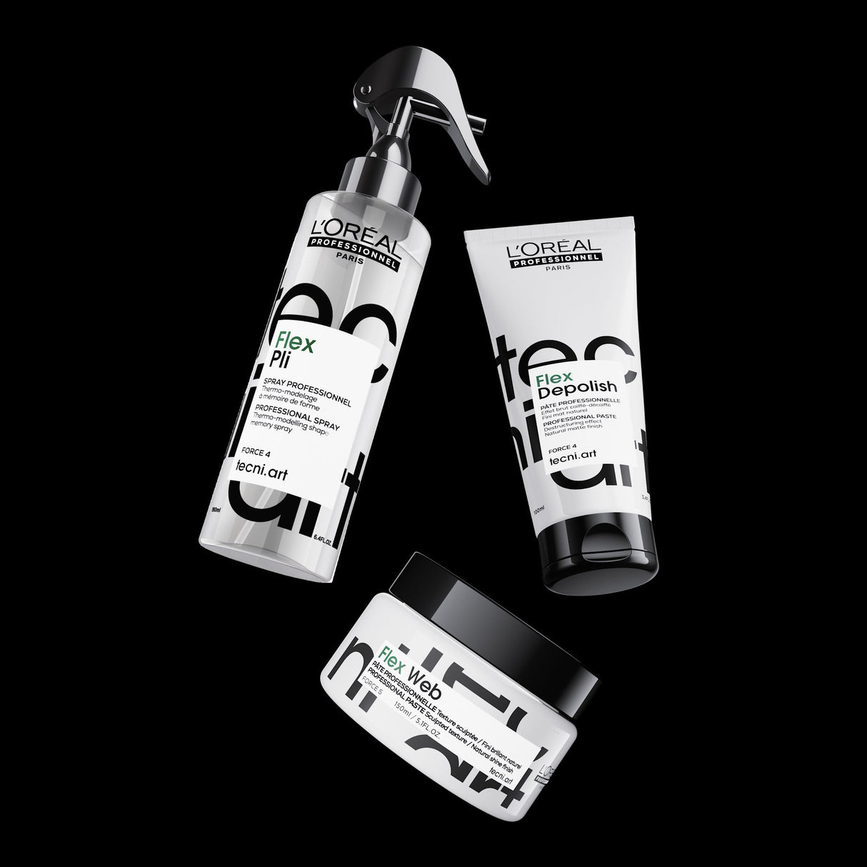 L’Oréal Professionnel Tecni.Art Flex Waves – Professzionális formázó spray texturált hullámokért és természetes volumenért, 190 ml