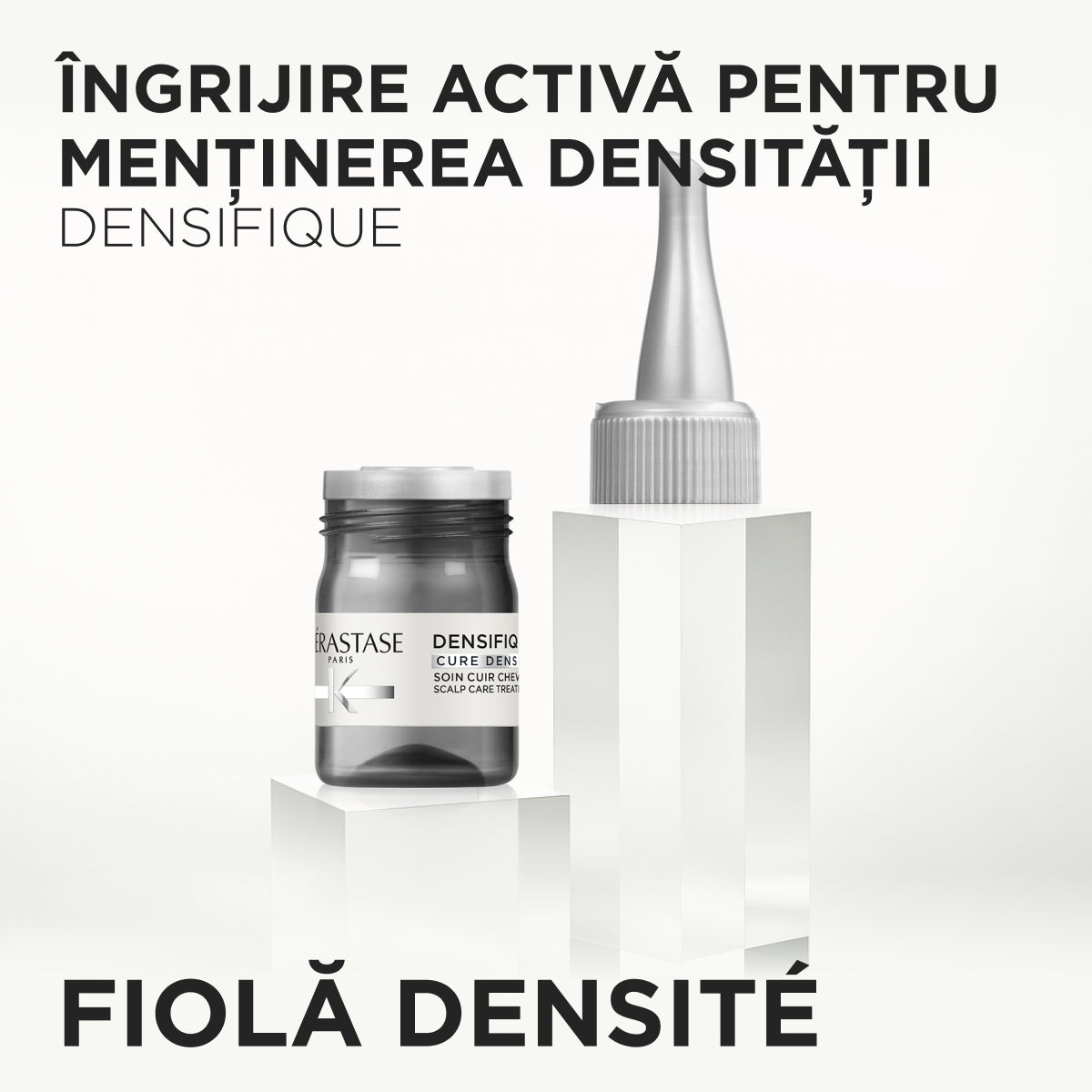 Kérastase Densifique Cure Densité – Aktív kezelés a haj sűrűségéért és minőségéért 10x6ml