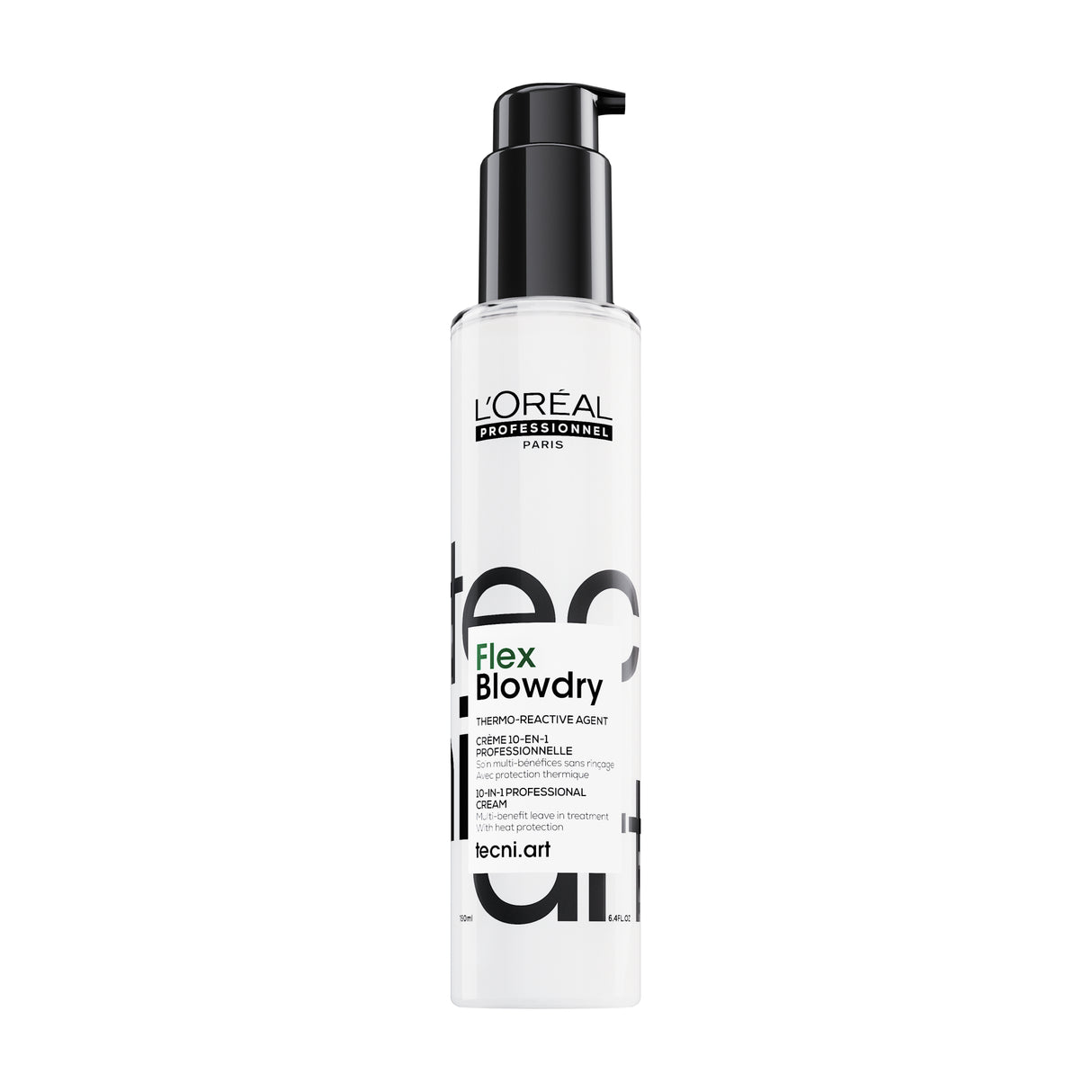 L’Oréal Professionnel Tecni.Art Flex Blowdry – Professzionális 10 az 1-ben hajban maradó krém hővédelemmel, szilikonmentes, 190 ml