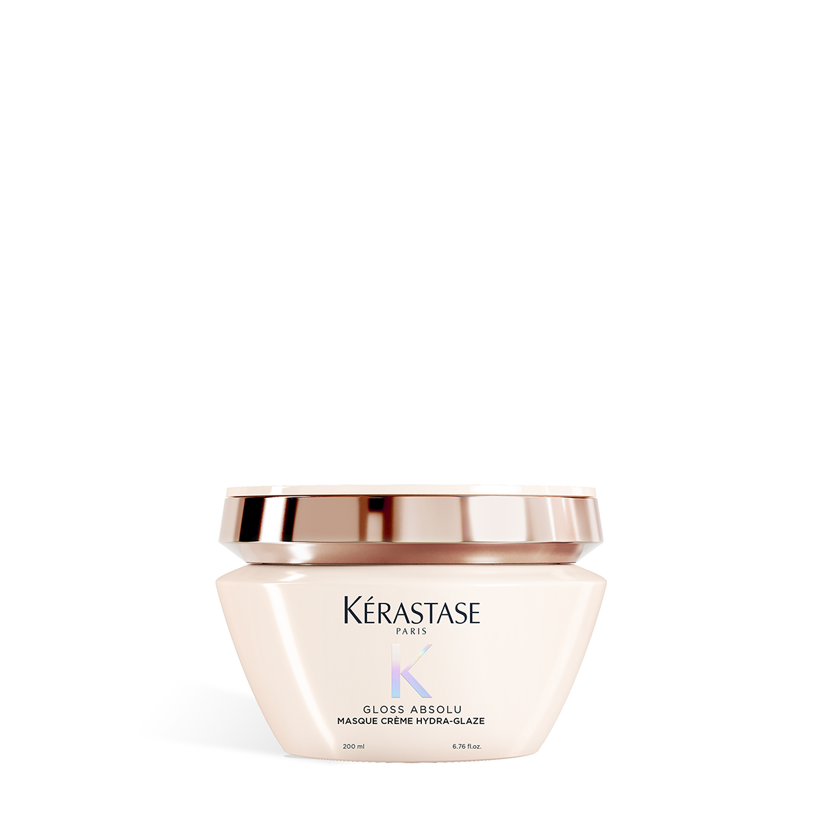 Kérastase Gloss Absolu Masque Crème Hydra‑Glaze – Hidratáló maszk vastag és elektrosztatikus hajra, intenzív fény és puhaság, 200 ml