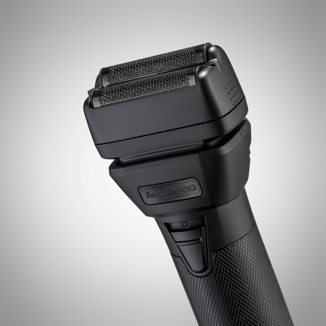 Babyliss Pro Fxone All-Metal Double Foil Shaver Professzionális Kétszeres Fóliás Borotva, Ellentétes Vágású Késekkel