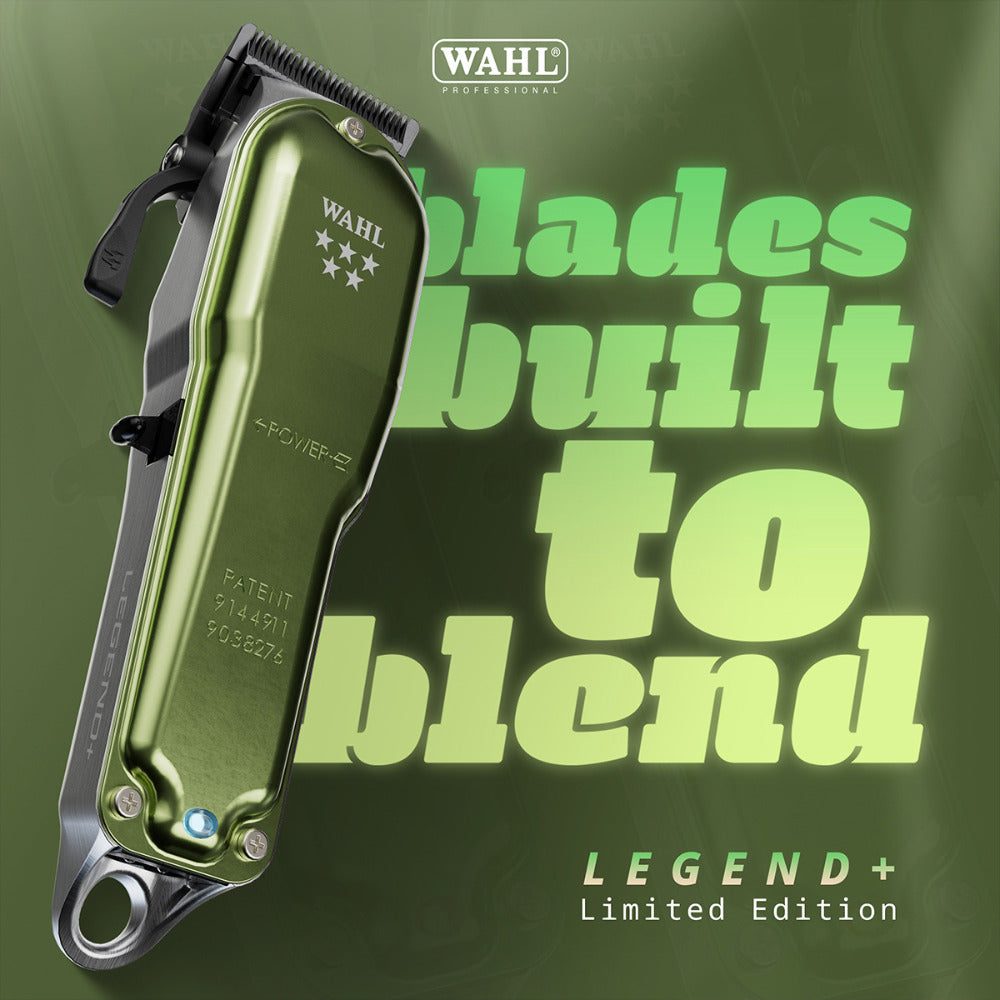 Wahl Legend+ Limited Edition - Professzionális Olívazöld Hajvágógép