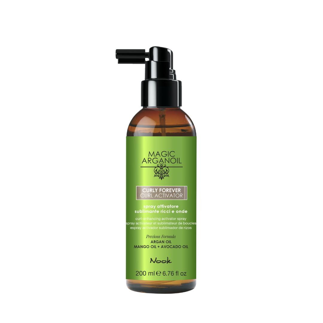 Nook Magic ArganOil Curly Forever Curl Activator Spray Hajhullám aktiváló spray 200ml