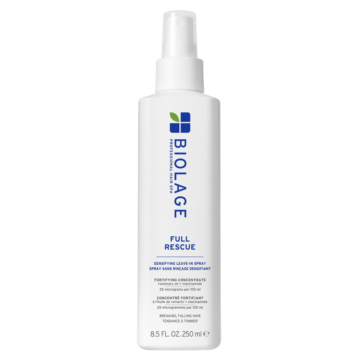 Biolage Full Rescue Hajban Maradó Spray Rozmaringolajjal és Niacinamiddal – Azonnali Volumen és Erősítés – 250ml