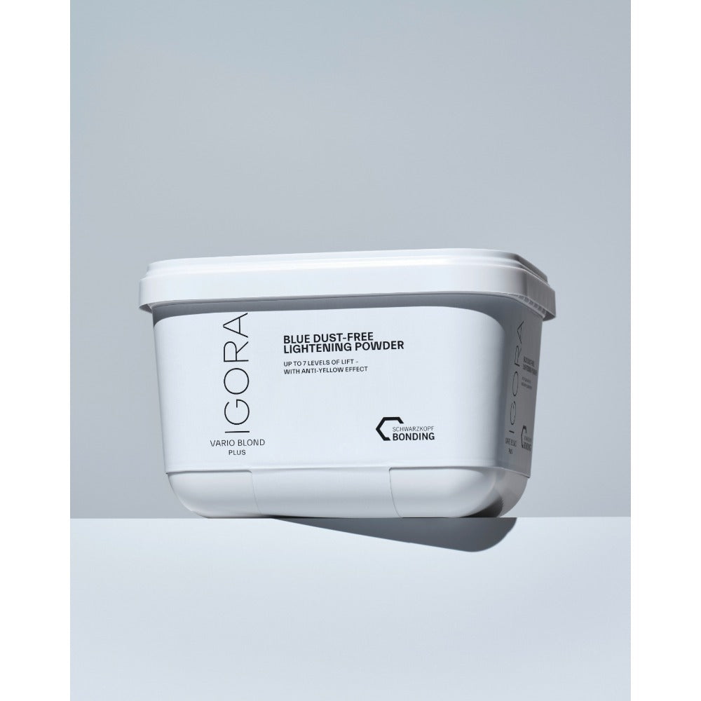 Igora Royal Vario Bond Plus – Kék szőkítőpor Bond technológiával, 7 árnyalatnyi világosítás, 450g Schwarzkopf Professional