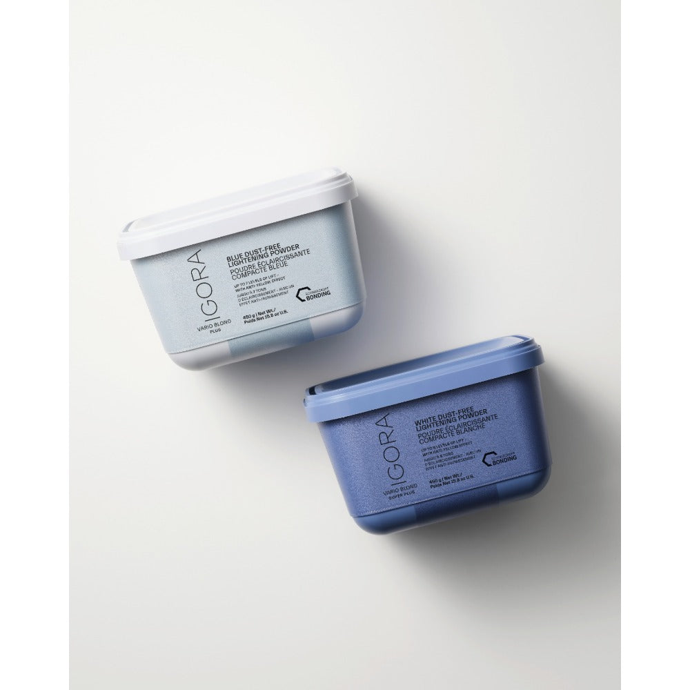 Igora Royal Vario Bond Plus – Kék szőkítőpor Bond technológiával, 7 árnyalatnyi világosítás, 450g Schwarzkopf Professional