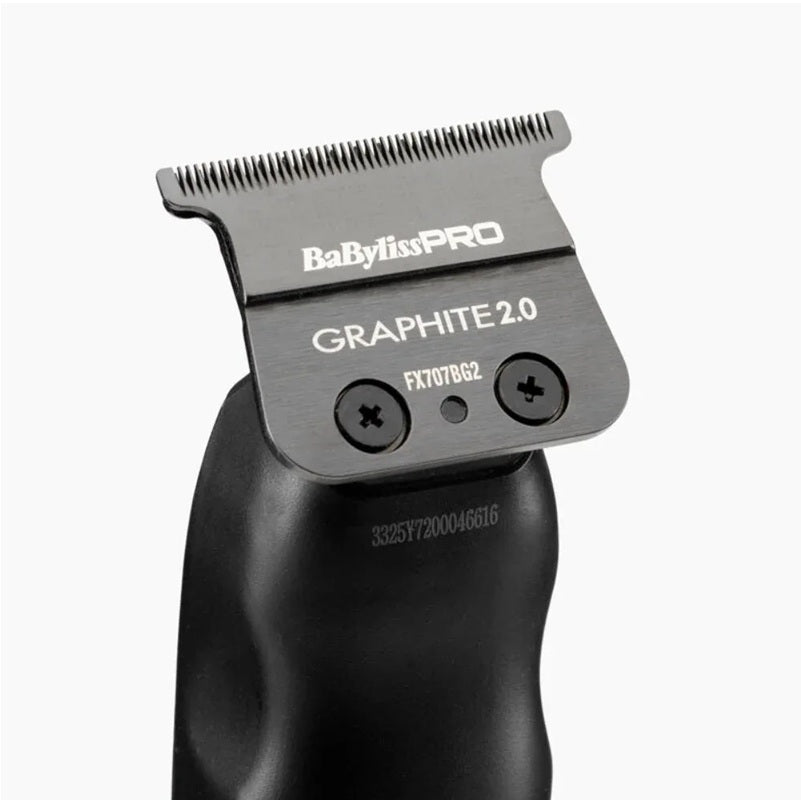 BaBylissPRO LO‑PROFX Compact Trimmer – Professzionális, Ultrakompakt Kontúrvágó, 2 mm-es T-penge, 6800 RPM