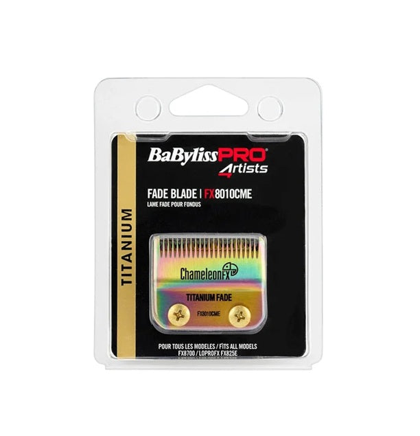 BaBylissPRO Chameleon – Professzionális 45 mm-es titán Fade kés a maximális precízióért
