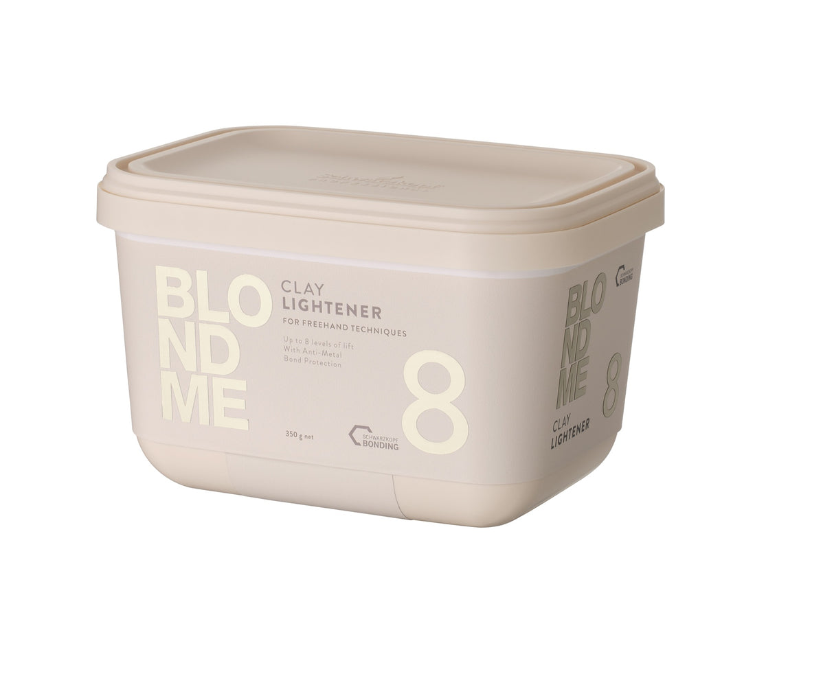 Schwarzkopf Professional BlondMe Balayage Clay Szőkítőpor 8 Szintű Emelés 350 g
