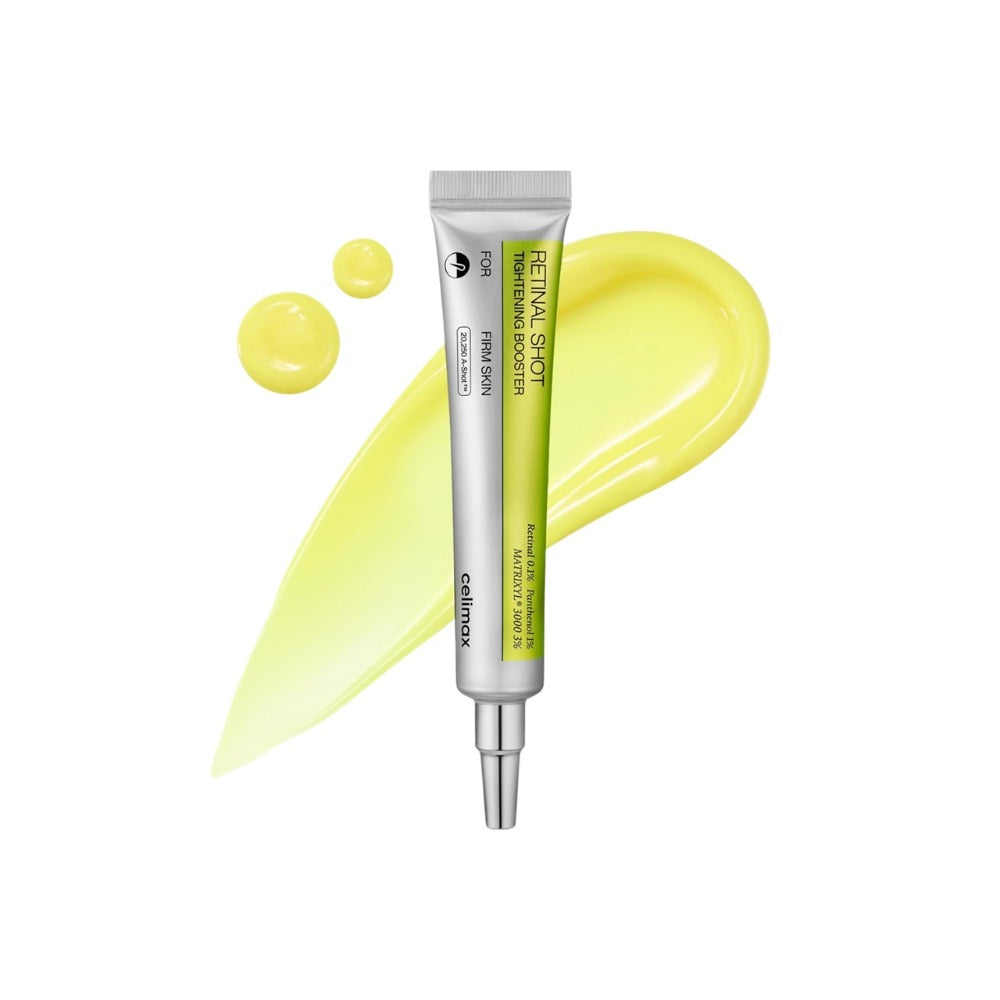 CELIMAX The Vita-A Retinal Shot Tightening Booster – Booster Anti-Aging cu Retinal pentru Fermitate, Reducerea Ridurilor și Îmbunătățirea Texturii Pielii