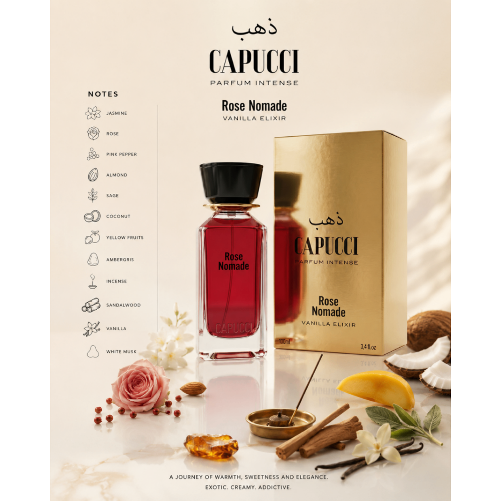 Capucci Rose Nomade Vanilla Elixir Unisex Parfüm 100ml