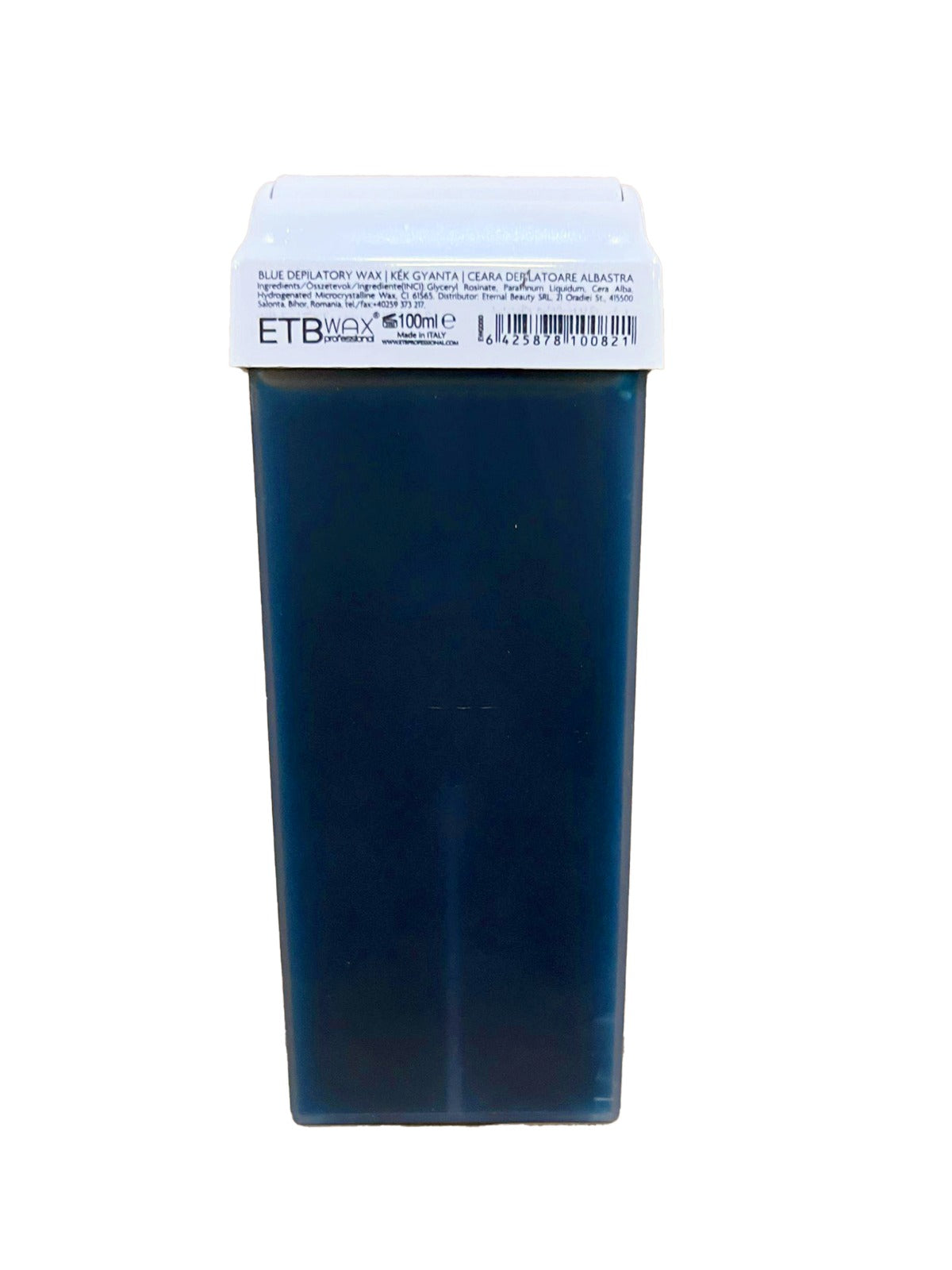 ETB Wax Professzionális Azulen Kék Gyanta – Széles Applikátor 100 ml