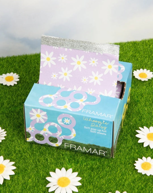 Framar Whoopsie Daisy – 500 db előre vágott és dombornyomott alumíniumfólia profi melírozáshoz