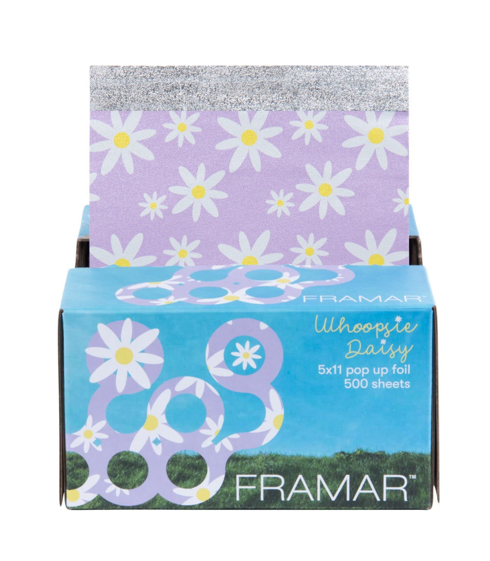 Framar Whoopsie Daisy – 500 db előre vágott és dombornyomott alumíniumfólia profi melírozáshoz