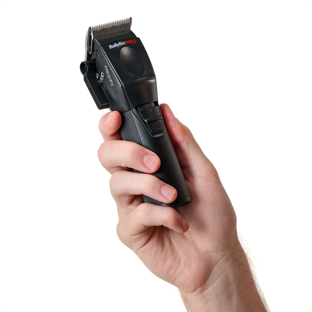 BaBylissPRO FreshFX Clipper – Professzionális vezeték nélküli hajvágó gép, Fade pengék, 6800 RPM, USB-C
