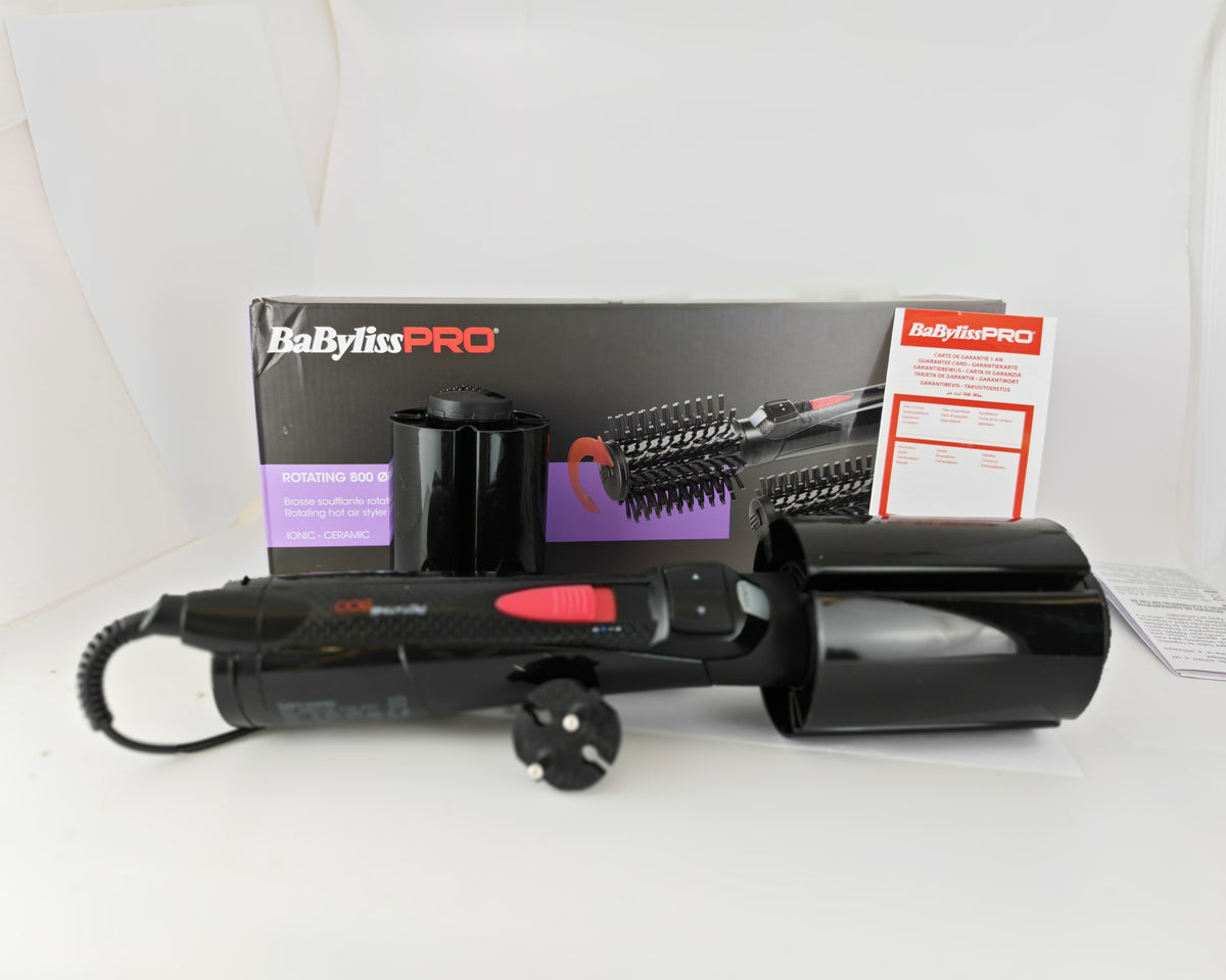 Professzionális forgókefe BabylissPro Rotating 800, 2 kefével, 40mm / 50mm, ÚJRAZÁRT CSOMAGOLÁSSAL