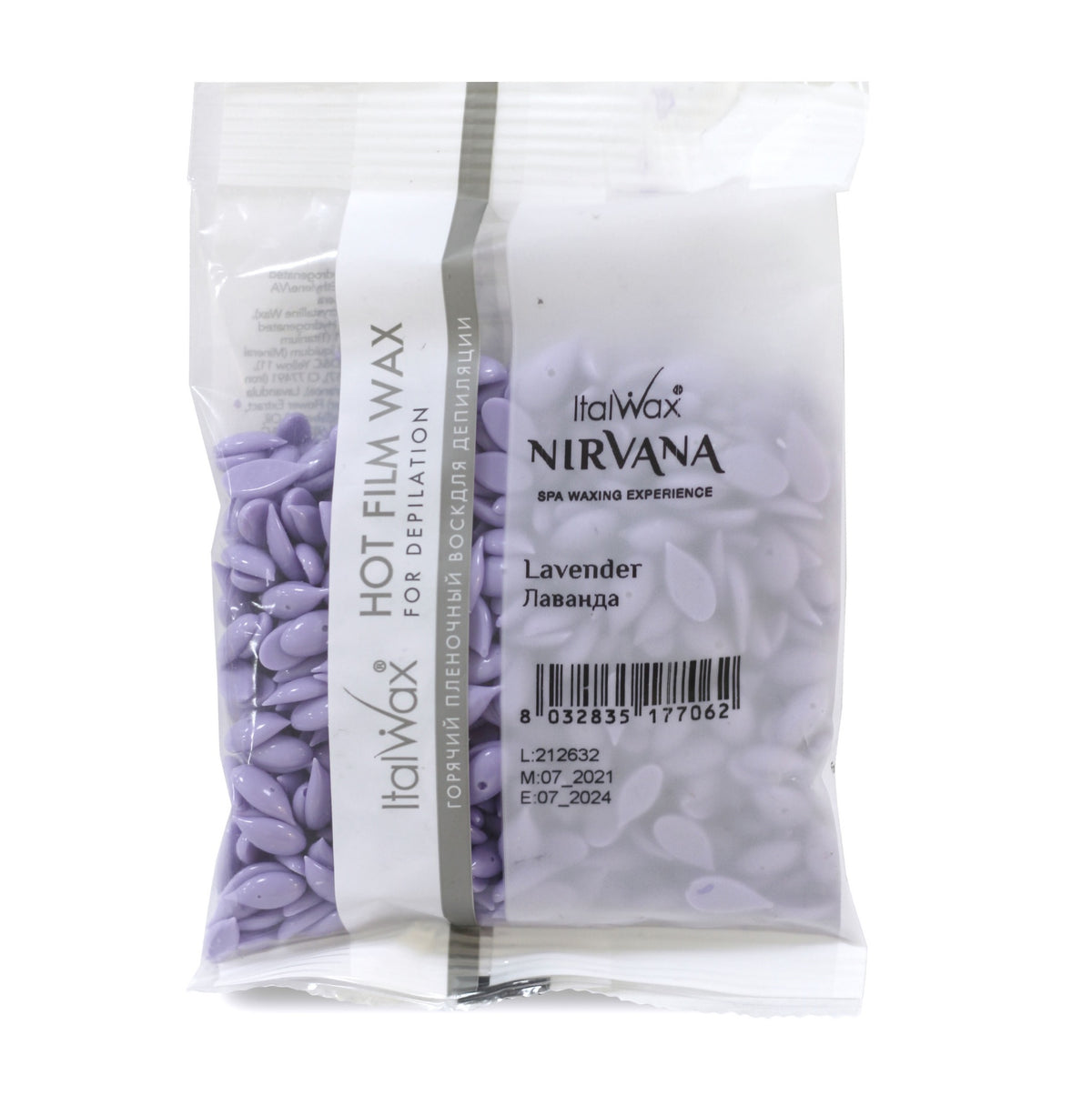 ItalWax Elasztikus gyanta levendula gyöngyök Nirvana