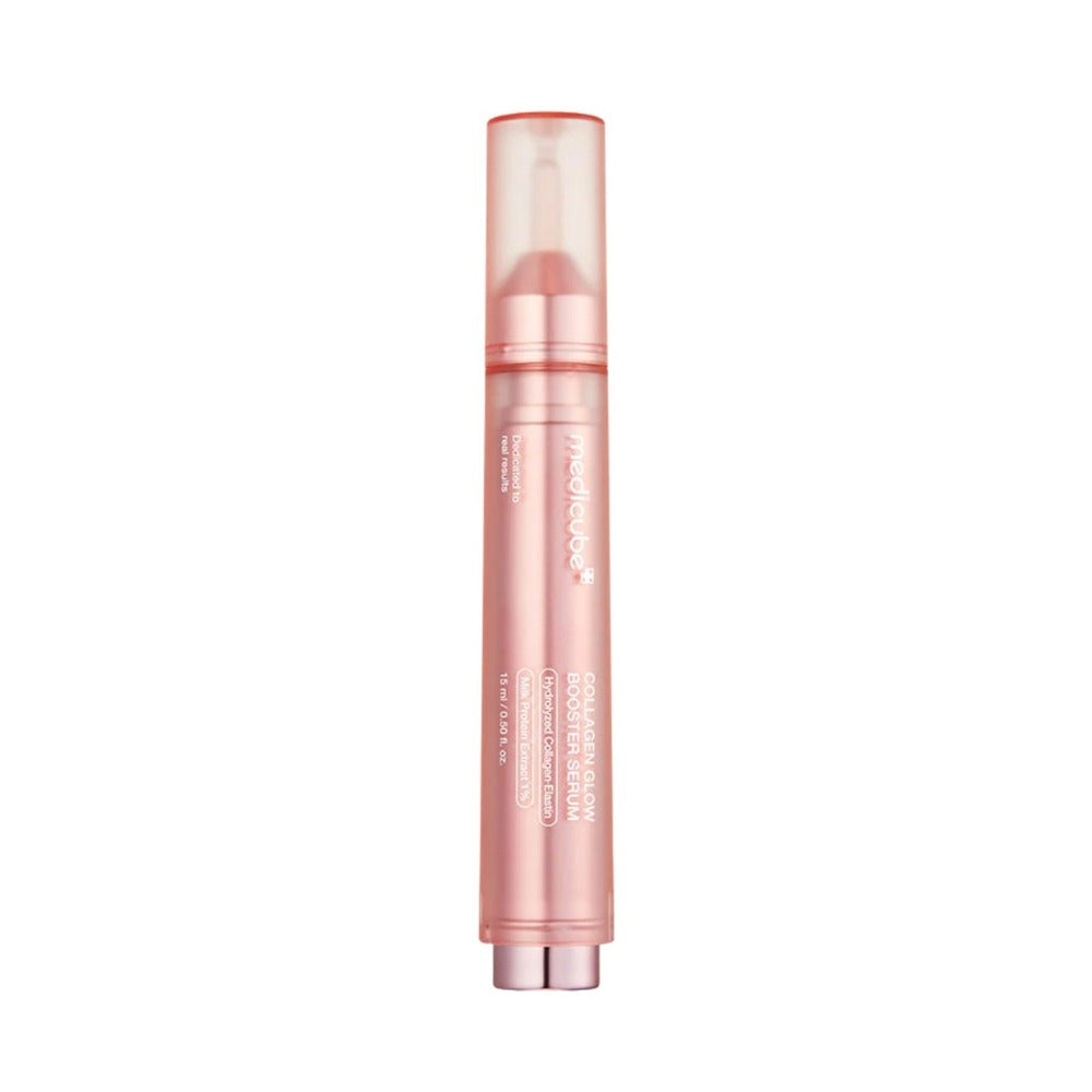 MEDICUBE Collagen Glow Booster Serum 15ml – Ser cu Colagen pentru Fermitate, Hidratare Intensă, Efect Glow și Reducerea Ridurilor Fine