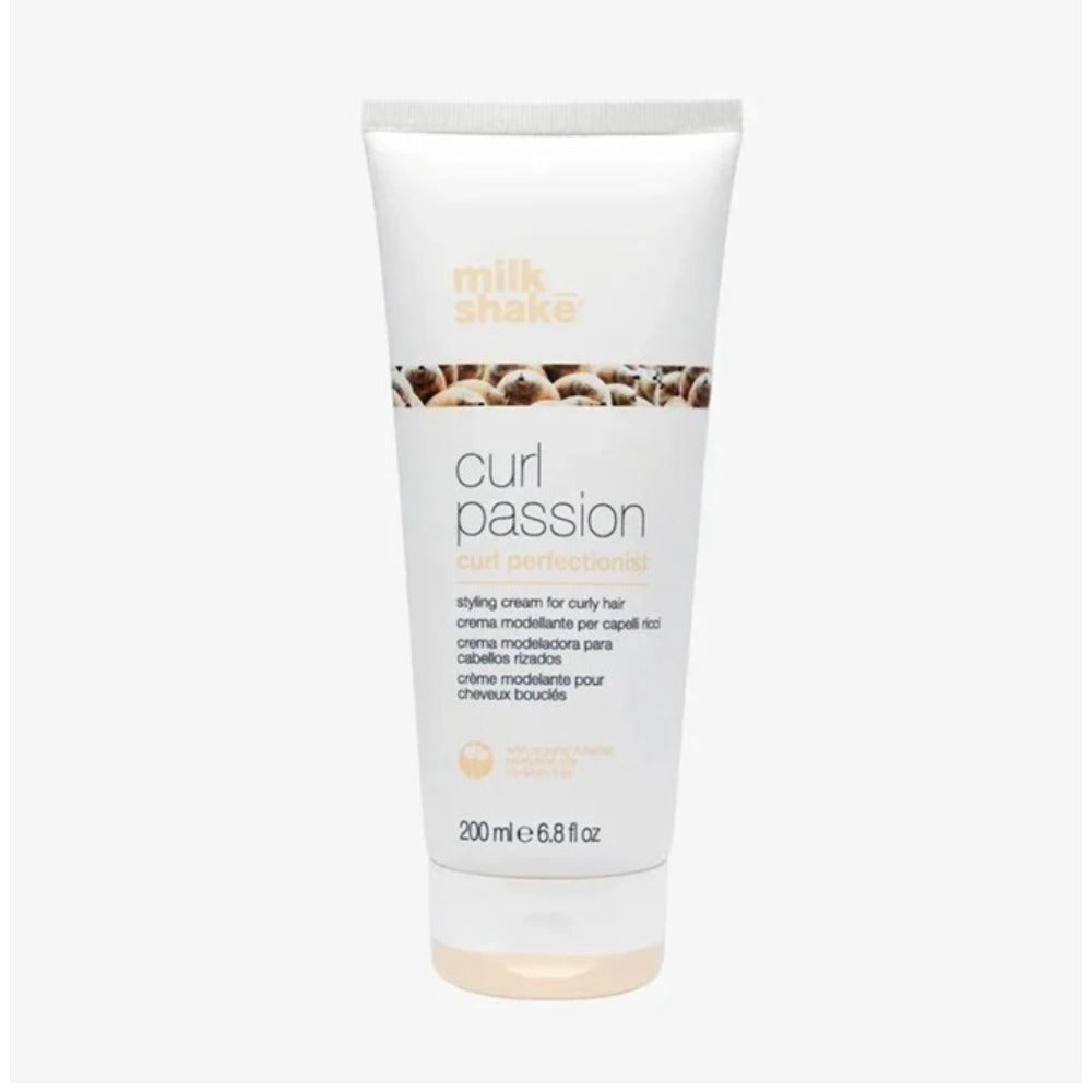 Milk Shake Curl Perfectionist 200ml – Professzionális Krém Göndör és Hullámos Hajra, Fürtdefiniálás, Intenzív Hidratálás és Anti-Frizz Kontroll