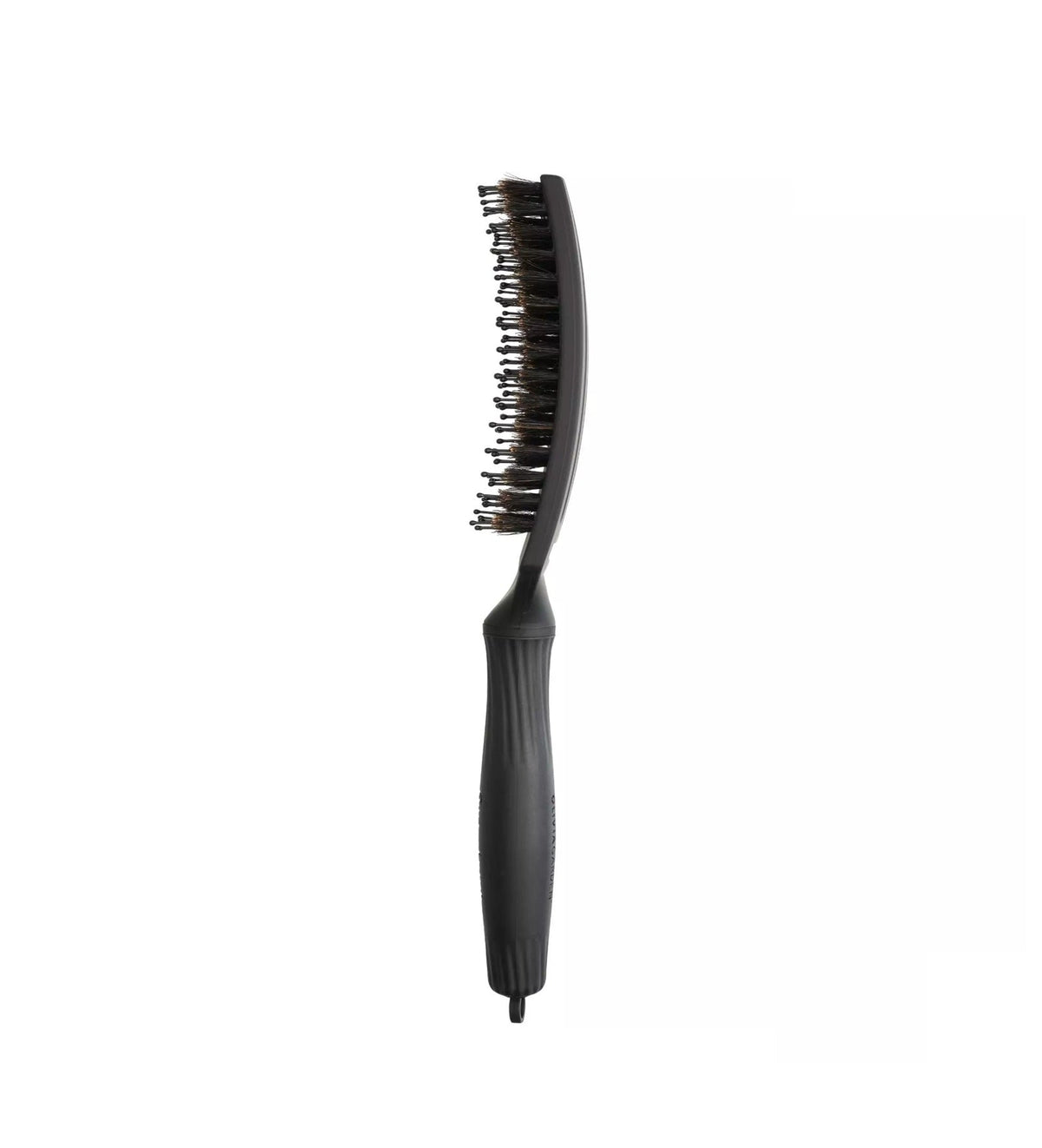 Olivia Garden FingerBrush Combo Medium Full Black – Professzionális antisztatikus hajkefe vaddisznósörtével és nylon sörtével