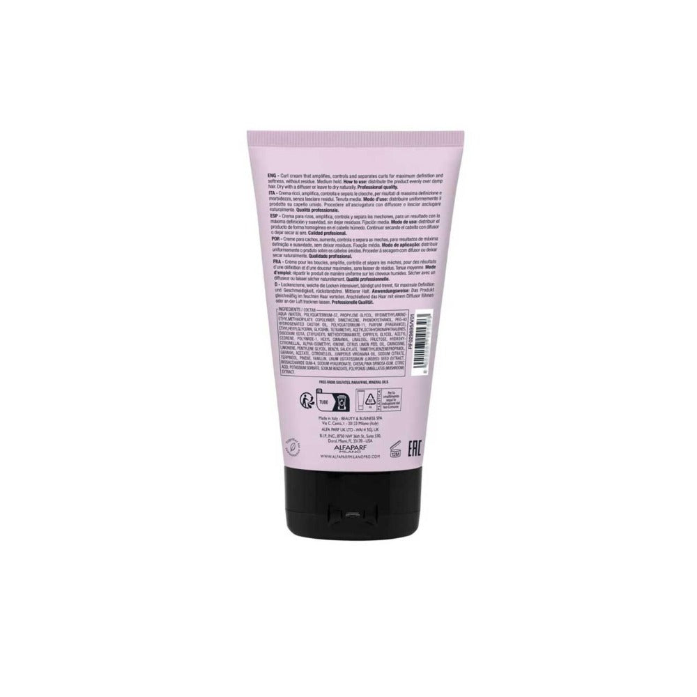 Alfaparf Milano Semi di Lino Style & Care Twisted Curls – Professzionális krém göndör hajra 150 ml