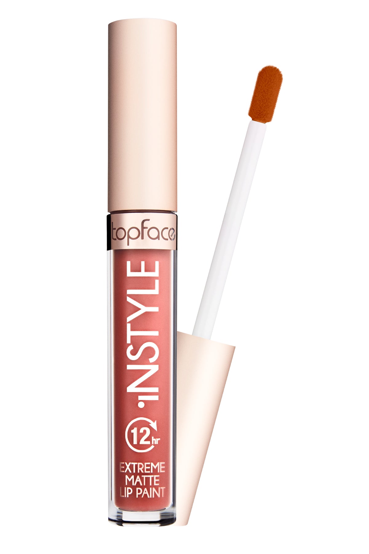 Topface Extreme Matte Instyle Folyékony Rúzs 12H – Intenzív Szín, Ultra Matt Finish és Hosszantartó Kényelem