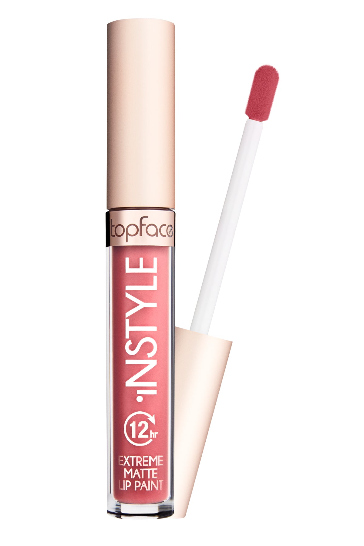 Topface Extreme Matte Instyle 12H folyékony rúzs – Intenzív szín, maximális kényelem és extrém tartósság