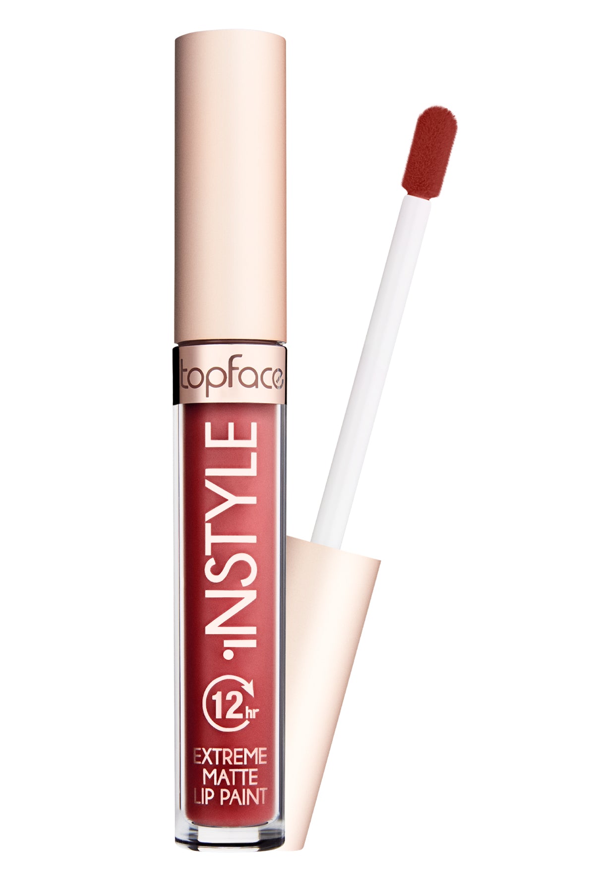 Topface Extreme Matte Instyle 12H folyékony rúzs – Intenzív szín, maximális kényelem és extrém tartósság