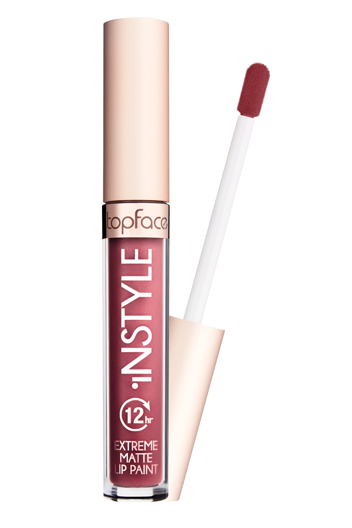 Topface Extreme Matte Instyle 12H folyékony rúzs – Intenzív szín, maximális kényelem és extrém tartósság
