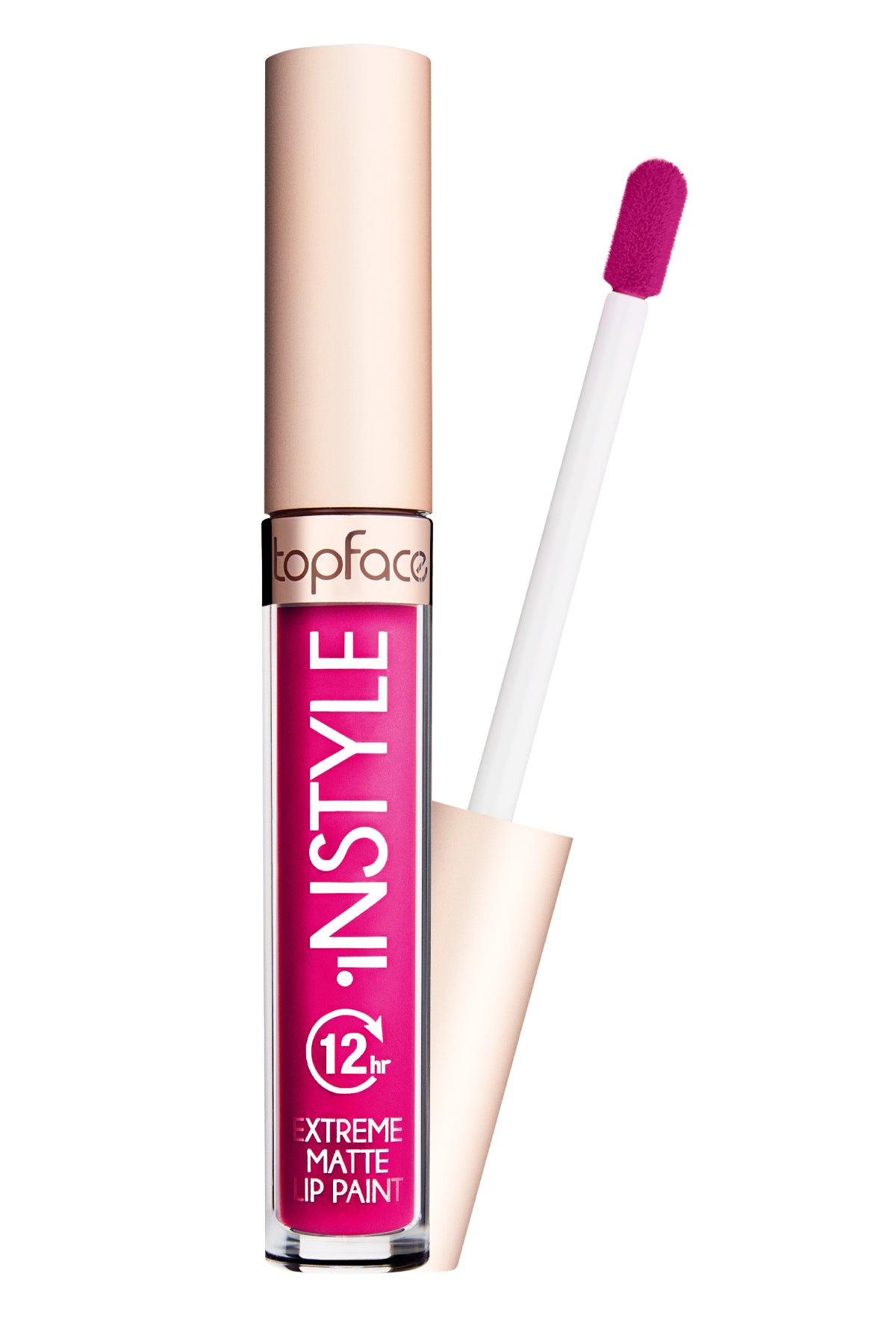 Topface Extreme Matte Instyle 12H folyékony rúzs – Intenzív szín, maximális kényelem és extrém tartósság