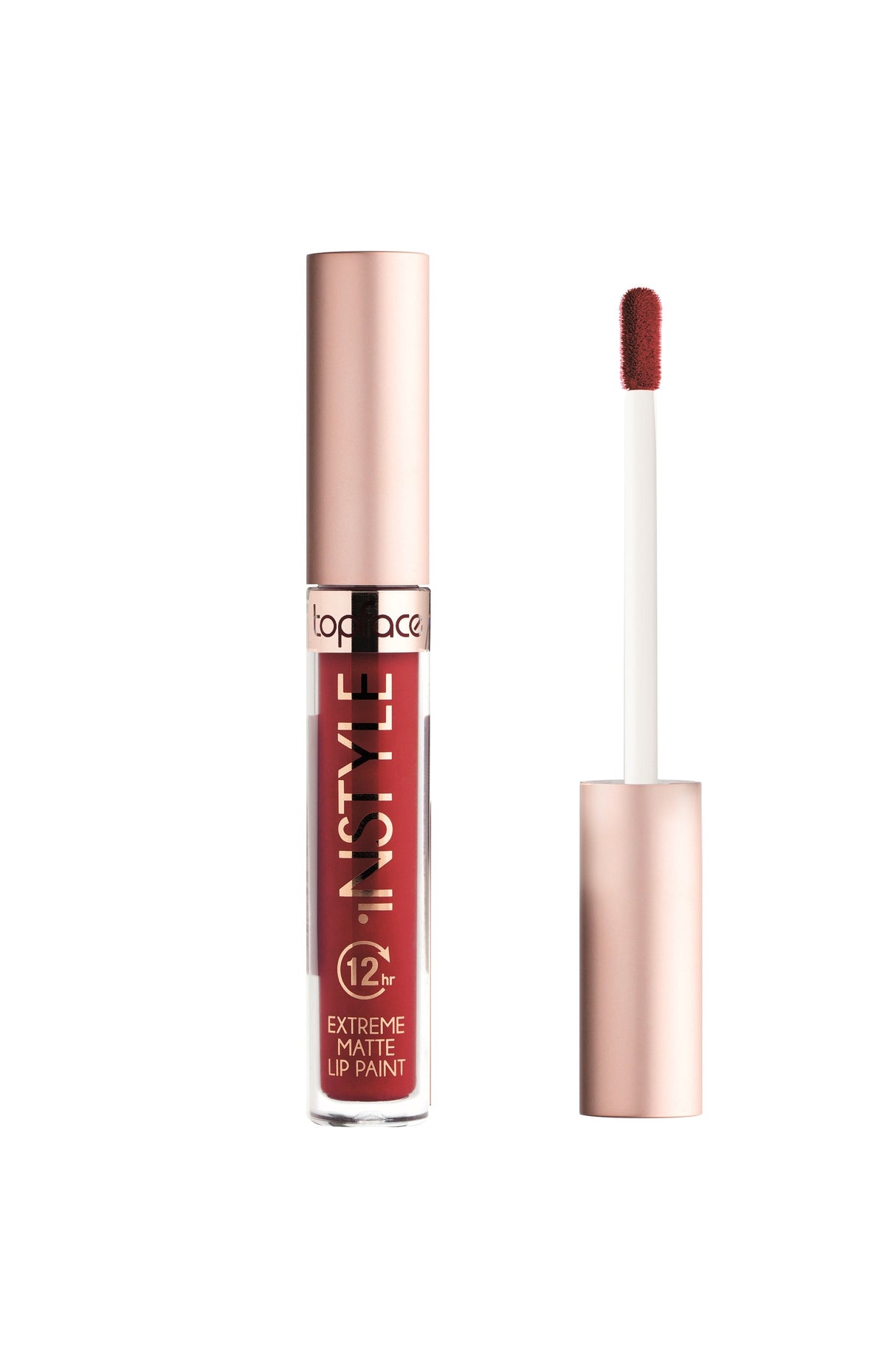 Topface Extreme Matte Instyle 12H folyékony rúzs – Intenzív szín, maximális kényelem és extrém tartósság