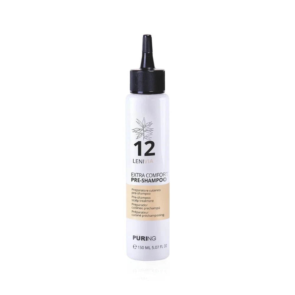 PURING Extra Comfort Pre Shampoo Scalp Prep Tratament pentru Curățarea și Pregătirea Scalpului înainte de Șamponare, 150 ml