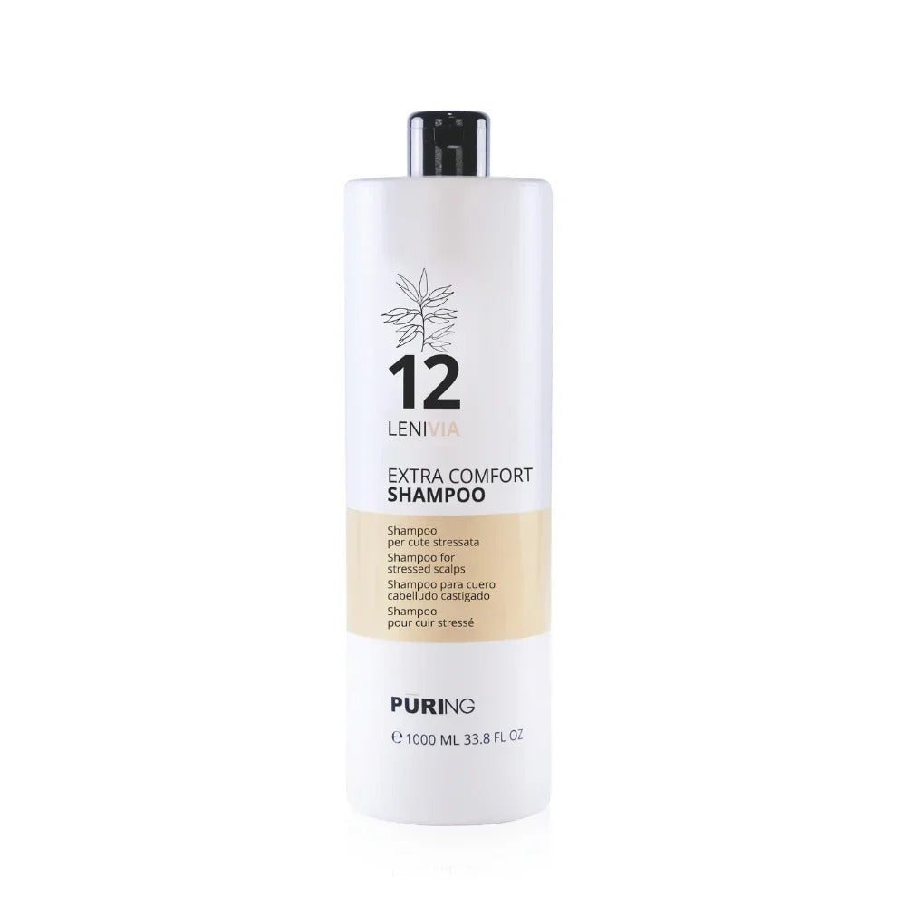 Puring Extra Comfort Shampoo – Gyengéd sampon érzékeny fejbőrre 1000 ml