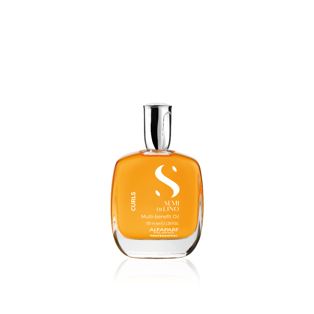 Alfaparf Milano Semi di Lino Multi-Benefit Oil – Többfunkciós hajolaj, hidratálás, ragyogás és védelem, 100 ml