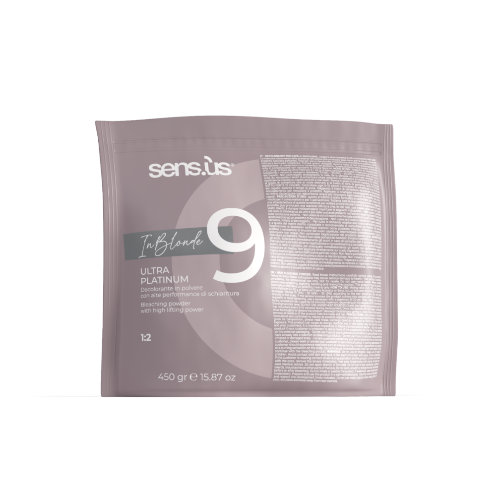Sensus InBlonde Ultra Platinum 9 Deco Szürke Szőkítőpor