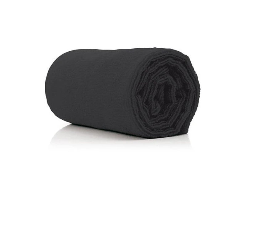 Sensus Prosop Professzionális Fodrász Pamut Törölköző Fekete – Cotton Towel Comfort 90x50cm, Ultra-Nedvszívó és Ellenálló