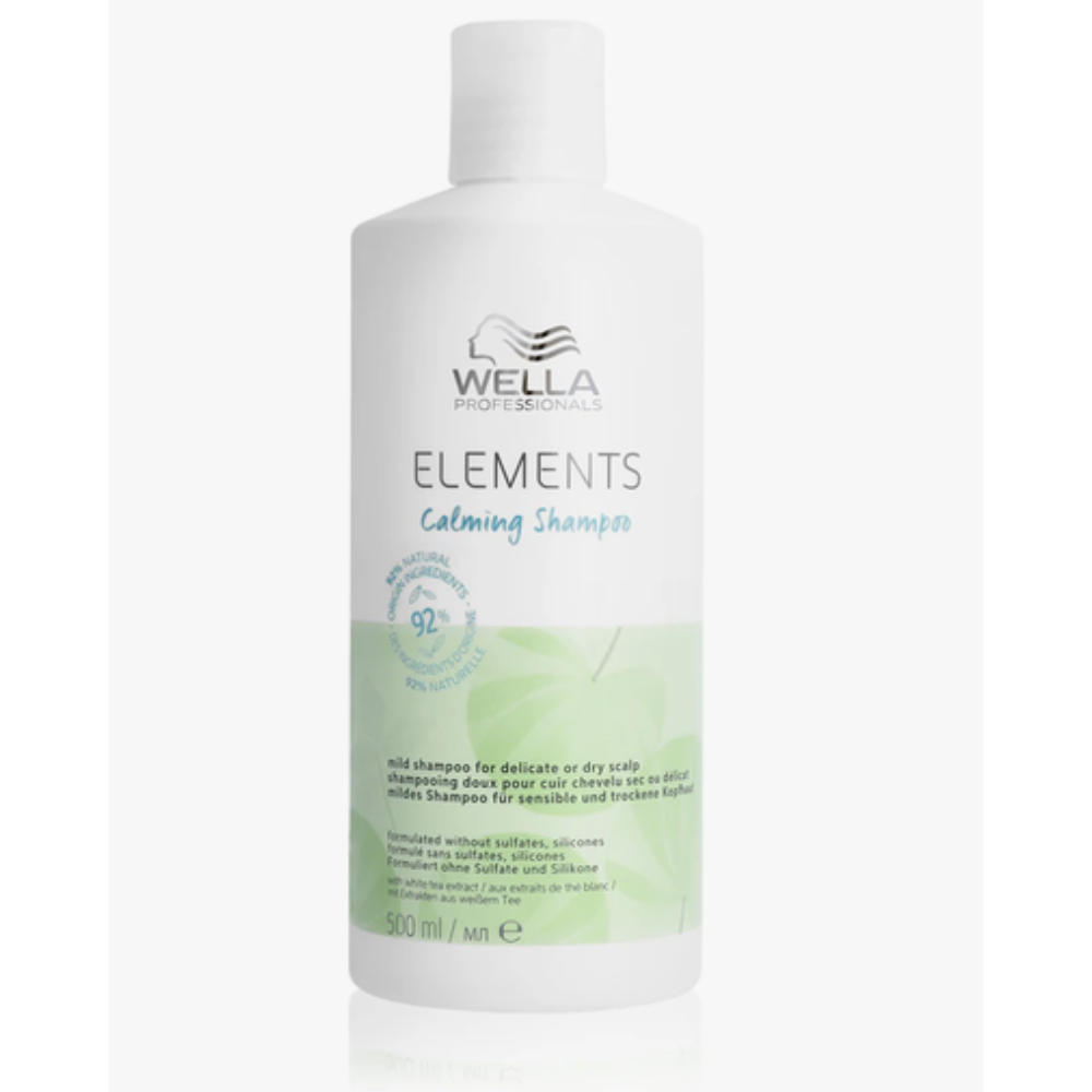 Wella Elements Calming Nyugtató sampon érzékeny fejbőrre