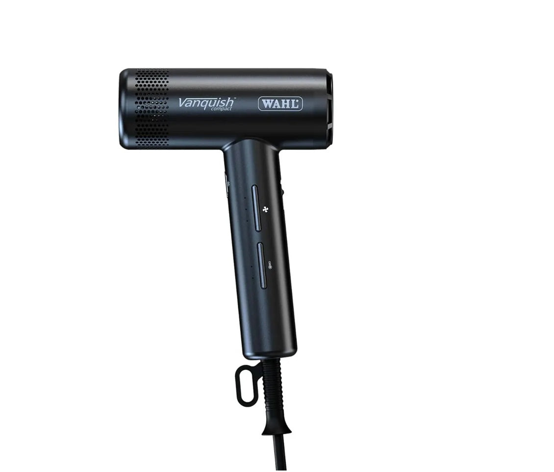 Wahl Vanquish Compact – Professzionális hajszárító 1600W, csendes digitális motor, ultrakompakt dizájn