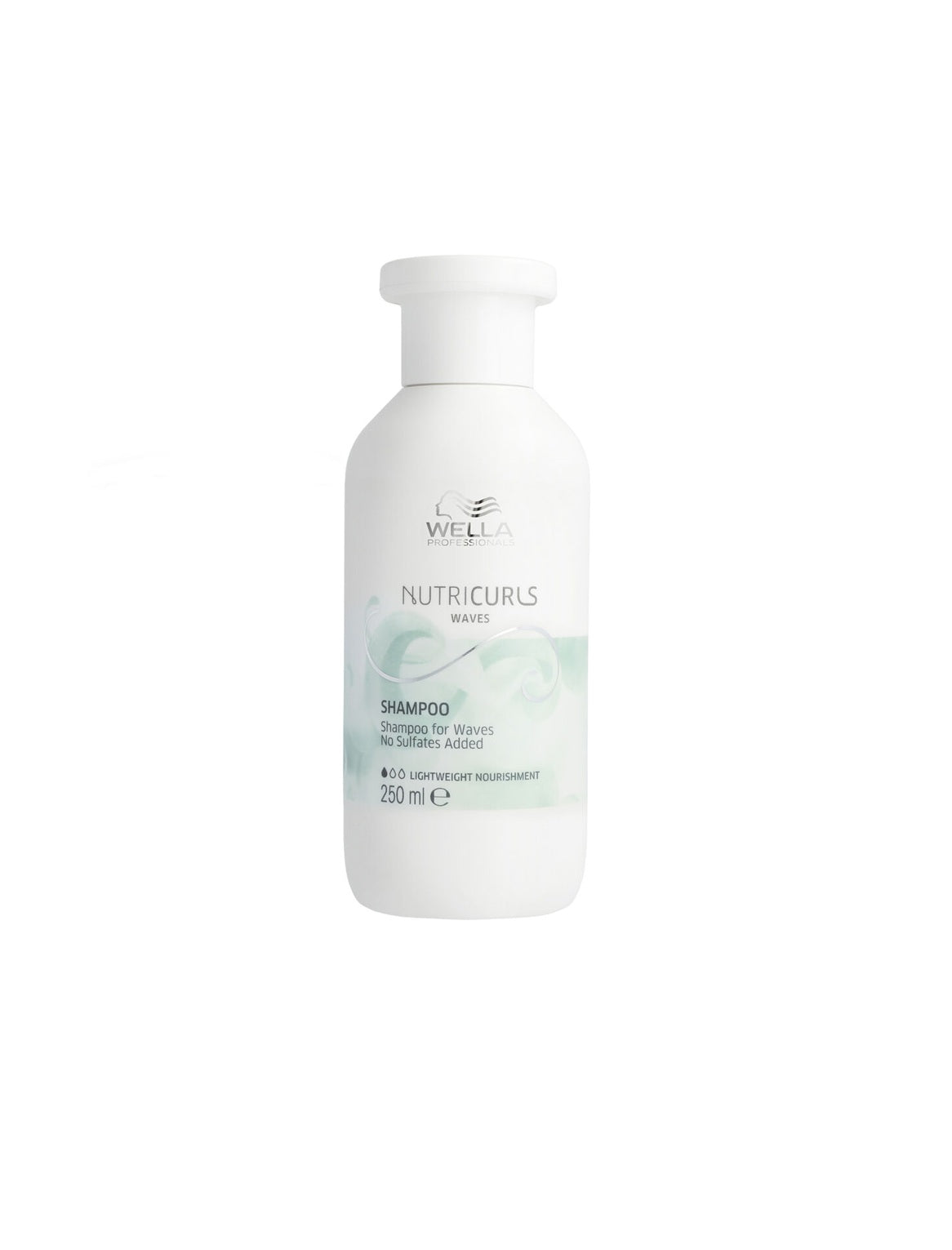 Wella Nutricurls Micellás sampon göndör hajra – Kíméletes tisztítás és definiálás a ragyogó loknikért 250 ml
