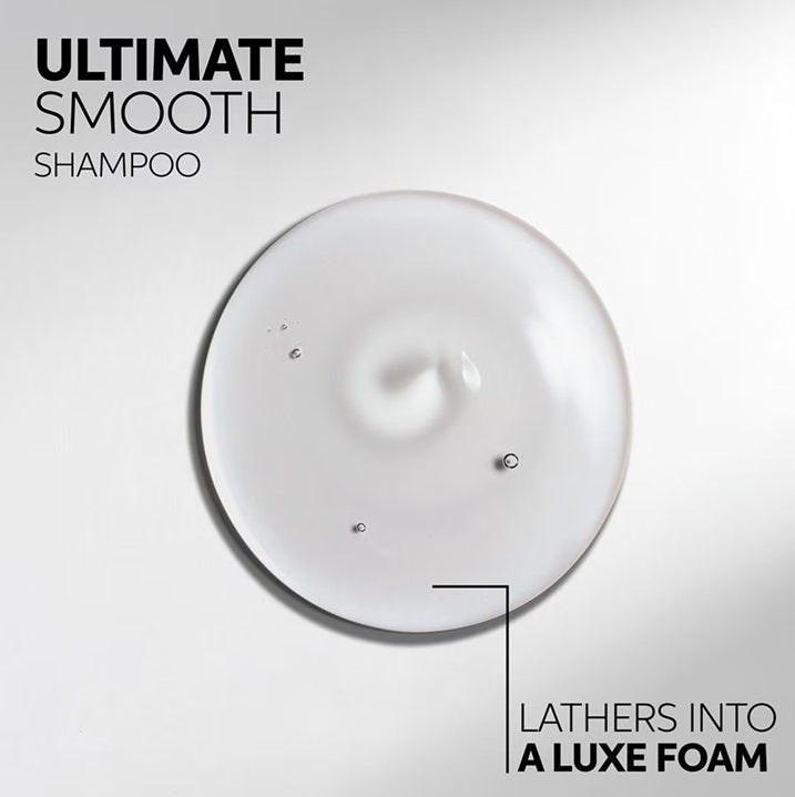 Wella Professionals Ultimate Smooth – Tápláló és Frizzelésgátló Professzionális Sampon Száraz és Lázadó Hajra 250ml