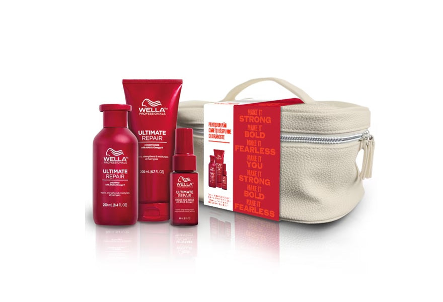 Wella Professionals Ultimate Repair Hidratáló Ajándék Szett (Sampon 250 ml + Balzsam 200 ml + Kezelés 30 ml)