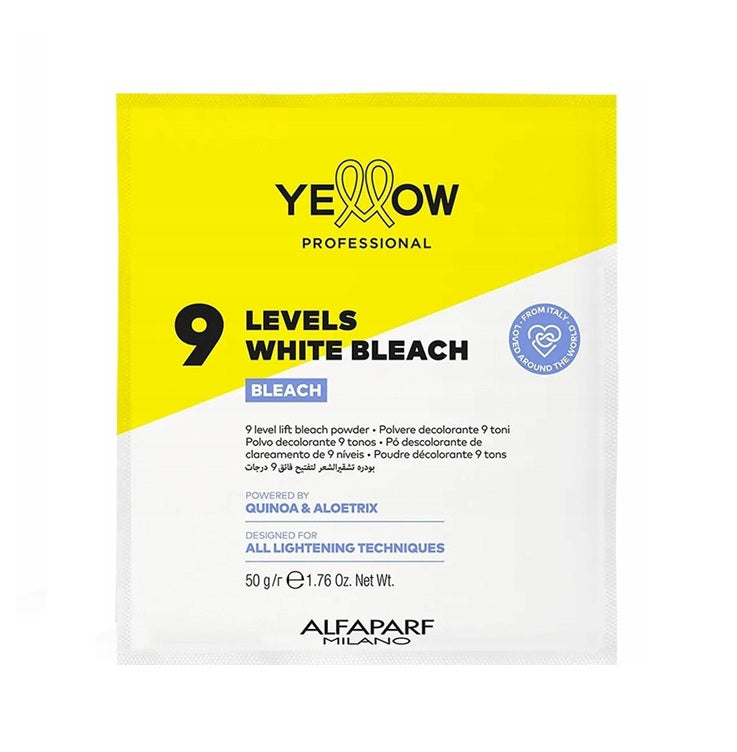 Yellow Professional Bleach Szőkítőpor 9 Színtónus, 50g