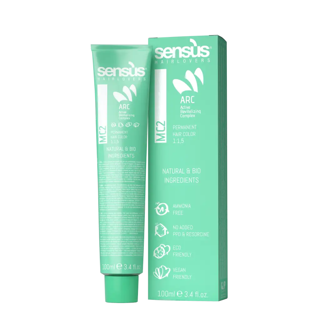Ammóniamentes Tartós hajfesték Sensus MC2 100ml - Haj