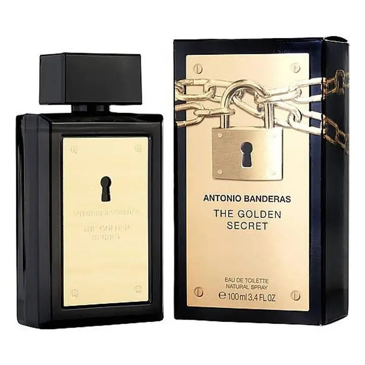 Antonio Banderas The Golden Secret EDT 100ml – Férfias Rejtély és Szenvedély Fűszeres-Elegáns Kompozícióban - Parfümök