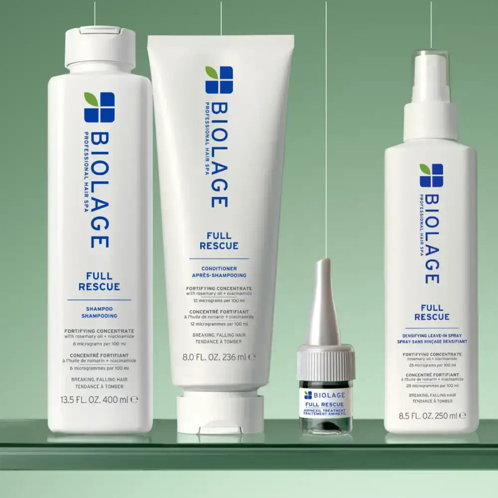 Biolage Full Rescue Aminexil Kezelés hajhullás ellen rozmaringolajjal és niacinamiddal – 6x10ml - Haj